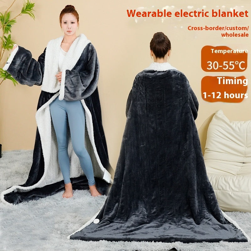 CozyWear™ Heated Shawl – Stay Warm Anywhere!