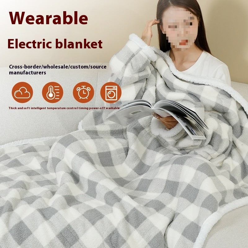 CozyWear™ Heated Shawl – Stay Warm Anywhere!
