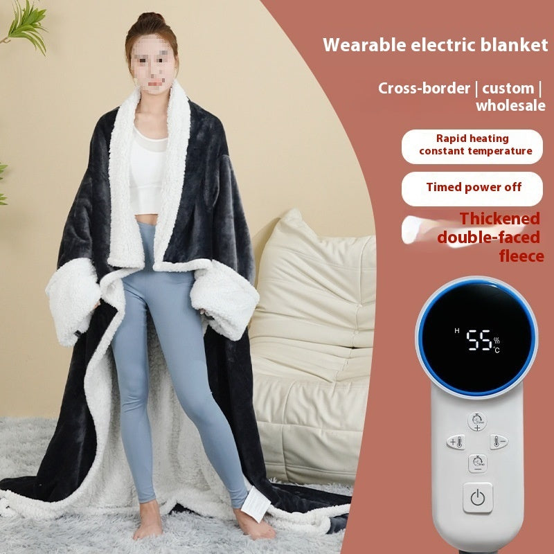 CozyWear™ Heated Shawl – Stay Warm Anywhere!
