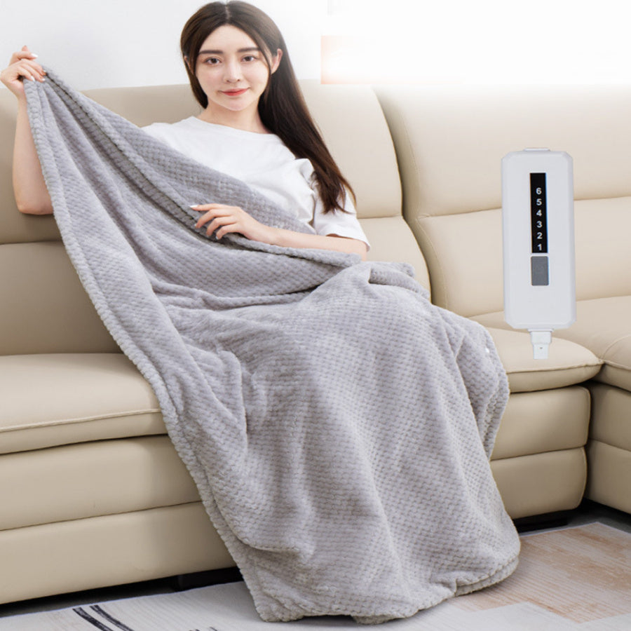 HomeHeat™ Electric Blanket – Cozy, Washable, Winter-Ready"
